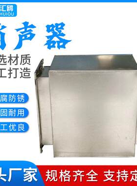 消声器阻抗复合式消声器微孔板消声静压箱