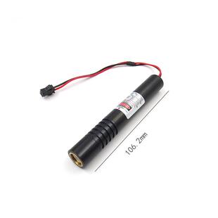 5V/24v供电16mm直径635nm8mw150mw一字线带端子线红光指示定位灯