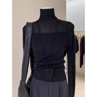 1215z 高领打底内搭衣针织衫 秋冬杭州四季 高端女装