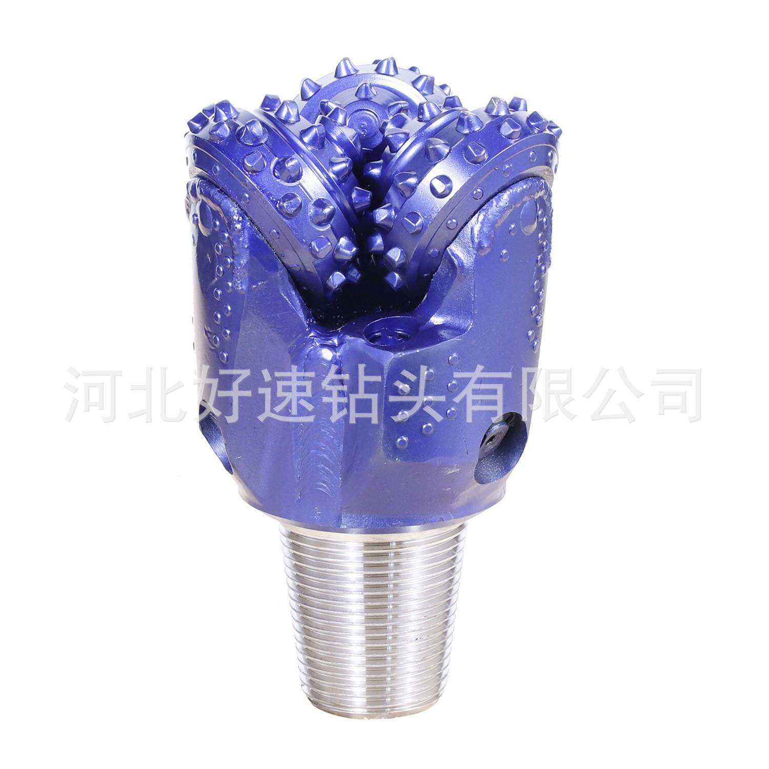 三牙轮镶齿6“（152mm)IADC537 REG3 1/2橡胶滑动密封三牙轮钻头