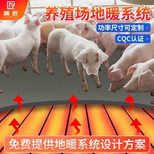 优选暖匠养殖场电热膜 仔猪电热板 石墨烯地暖 猪圈猪舍保温加热