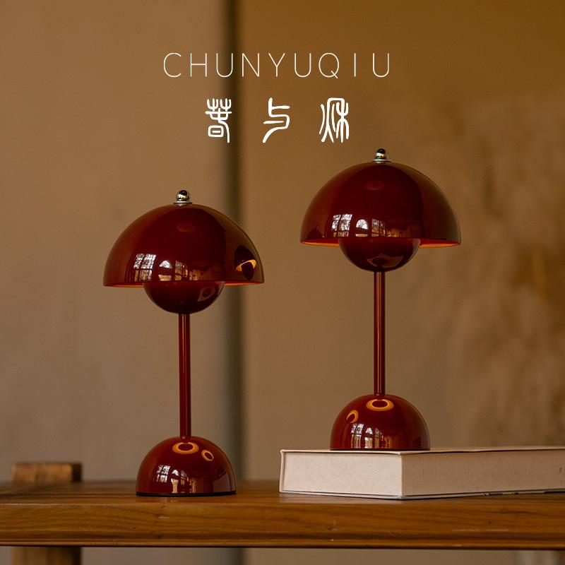 新婚长明灯结婚一对陪嫁高档婚房床头灯红色家用喜灯婚礼装饰台灯