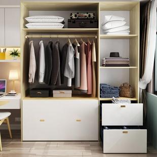 9拉U衣床柜一体组合多功折叠F76M55J6隐形床小户型省空间推拉门衣