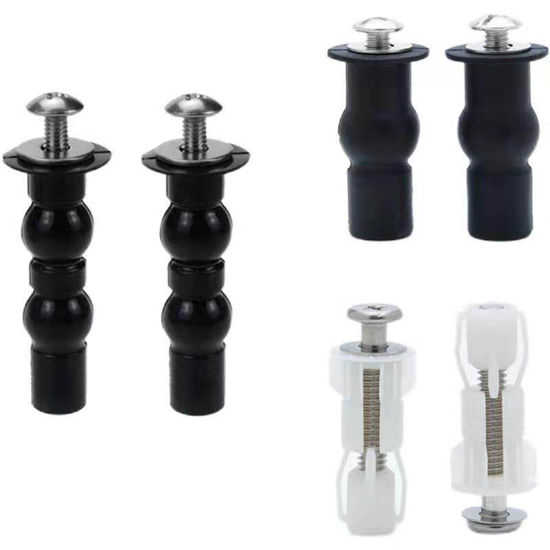 通用型橡胶马桶盖配件坐便器盖板安装不锈钢螺丝智能上装膨胀螺栓