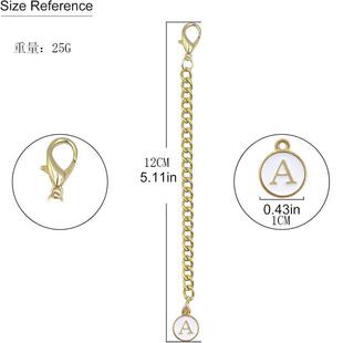 Accessories for Cup 2pcs Name Charm Initial Letter