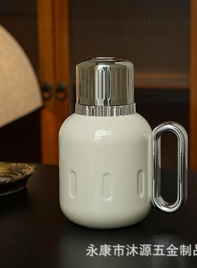 机械显焖茶316温锈钢保温壶大容量暖水不74547壶瓶家用办公泡茶壶