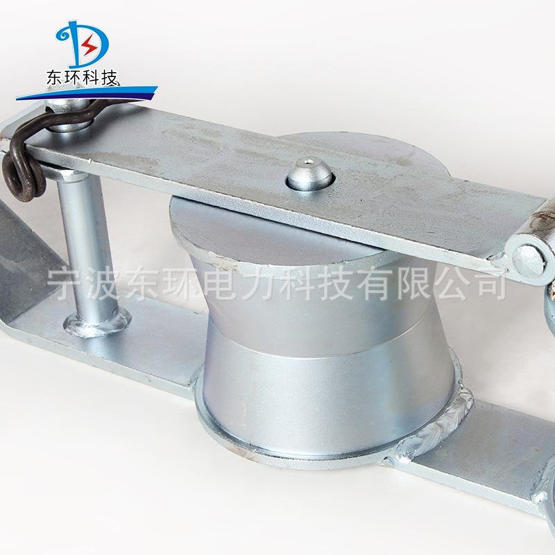 电力施工用松绳器LK1拉绳松绳器单轮3T6T双轮6吨拉线松绳器