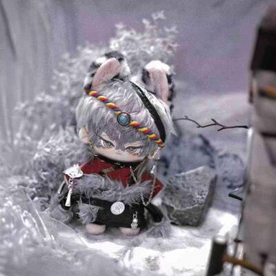 现货娃衣20cm厘米无属性棉花娃娃藏服男娃民族风换装衣服套装配饰