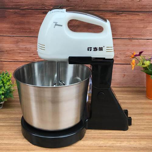 电家动YT-9002打蛋器用电动手持搅拌器自动带台式蛋打器桶和面机