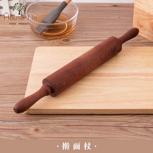 厂家厨房木制擀面杖饺子皮擀面棒家用烘焙工具木制擀面棍