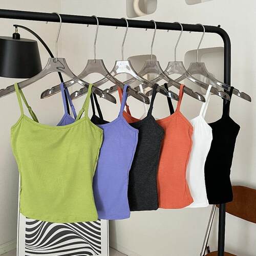 Strap vest, chest pad, inner top, outer top, slimming
