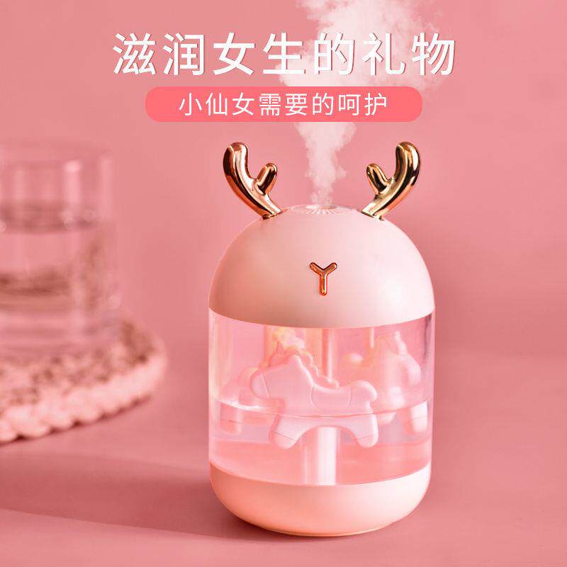 新款2024迷你补水仪萌宠 USB加湿器家用电器可爱桌面香薰车载小型