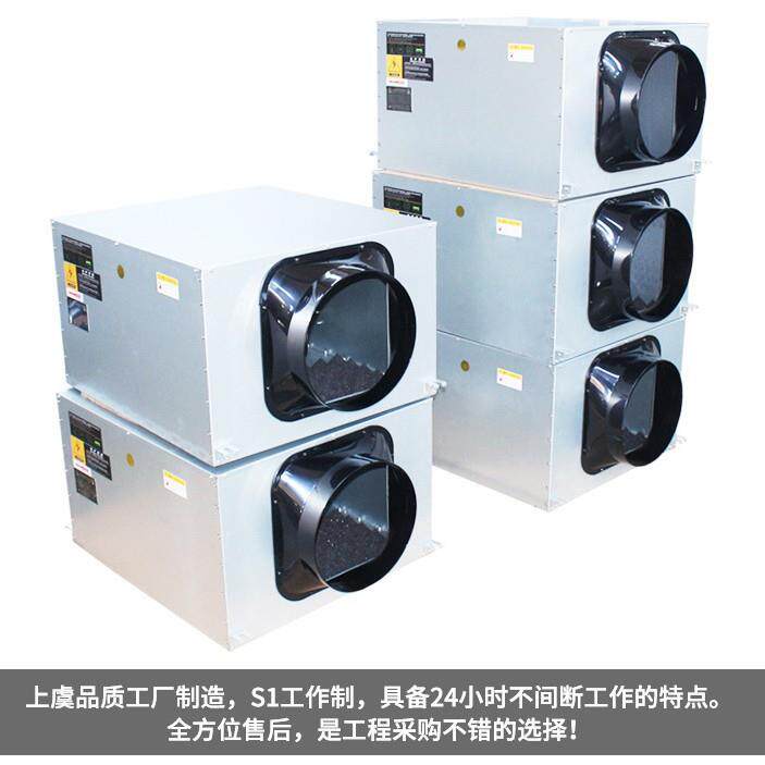 GDF矩形低噪声离心式管道风机 静音新风机抽风管道离心风机排风机