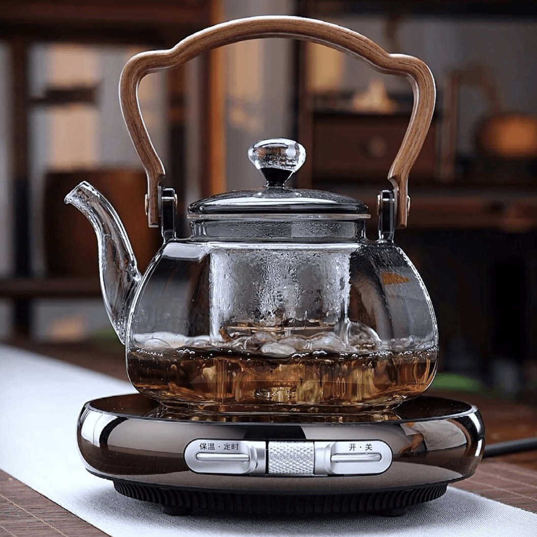 围炉煮茶玻璃煮茶壶电陶炉煮茶器全套功夫茶具家用烧水套装泡茶壶,餐饮具,茶壶,淘宝优惠券,粉丝福利购,淘宝优惠卷