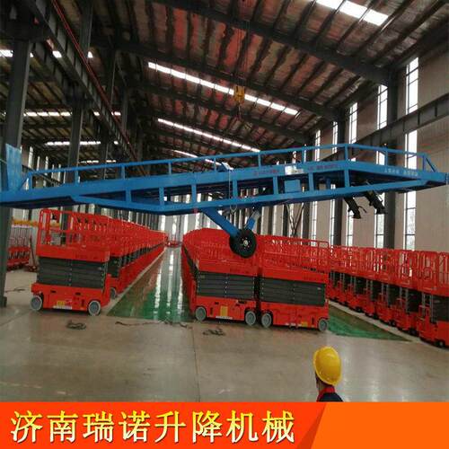 厂家供应装车桥电动液压登车桥集装箱货柜车斜坡式装卸平台装卸货