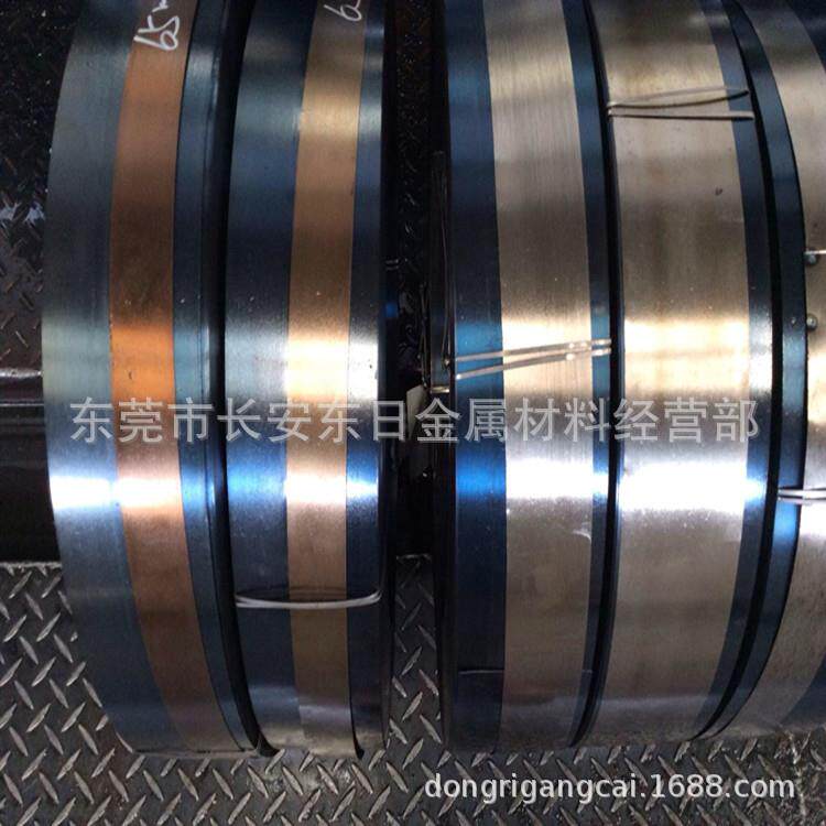 高弹性耐冲击SUP3弹簧钢带 进口SUP4弹簧钢片 多种厚度 硬料 软料