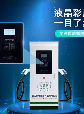 新能源充电汽车直流充电桩60千瓦8012快0K动W通用382470V充电站