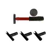 四合一合页扳手双头调缝工具多规格铰链调整工具套装