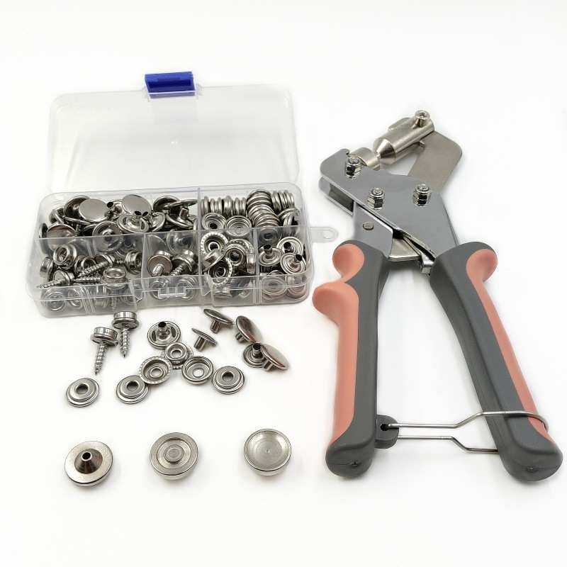 40套装不锈钢螺丝大白扣金属四合扣安装工具大力手压钳子按扣纽扣,纺织面料/辅料/配套,其他纺织辅料,淘宝优惠券,粉丝福利购,淘宝优惠卷