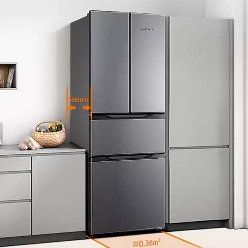 新.飞280升法式多门冷藏冷冻冰箱家用节能十字对开门BCD-280K7CT