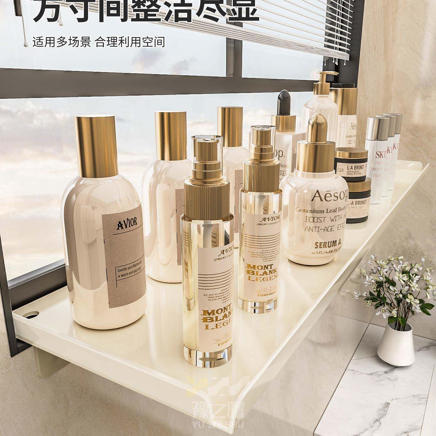 阳台窗台加宽延伸F98SMTMS免打孔厨房纳隔板置物收台架面加宽板窗