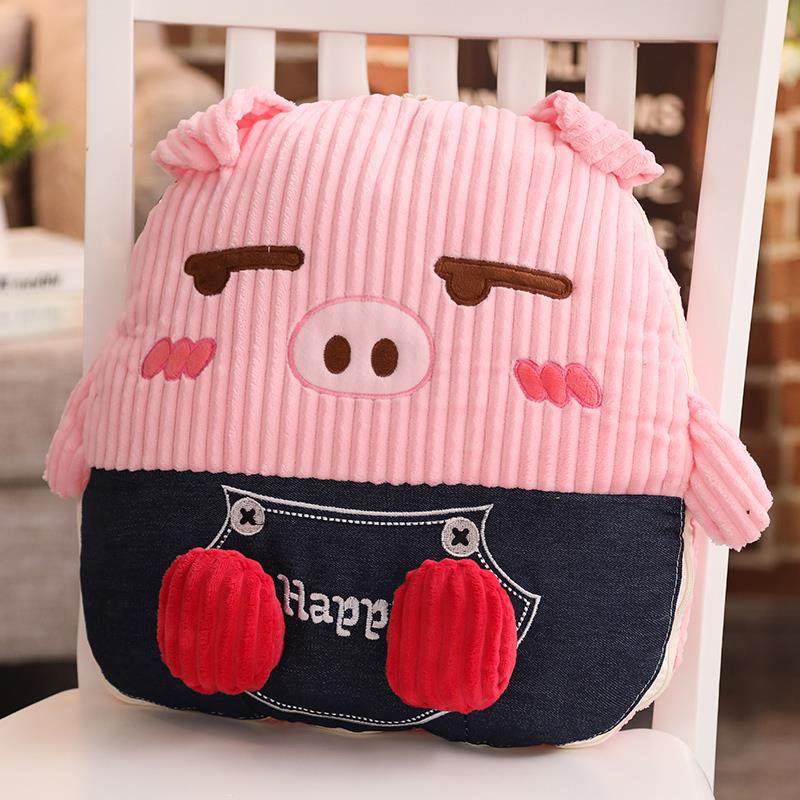 高档多功能二汽合一车折叠抱枕被子两用靠调垫被办公室午睡空被靠