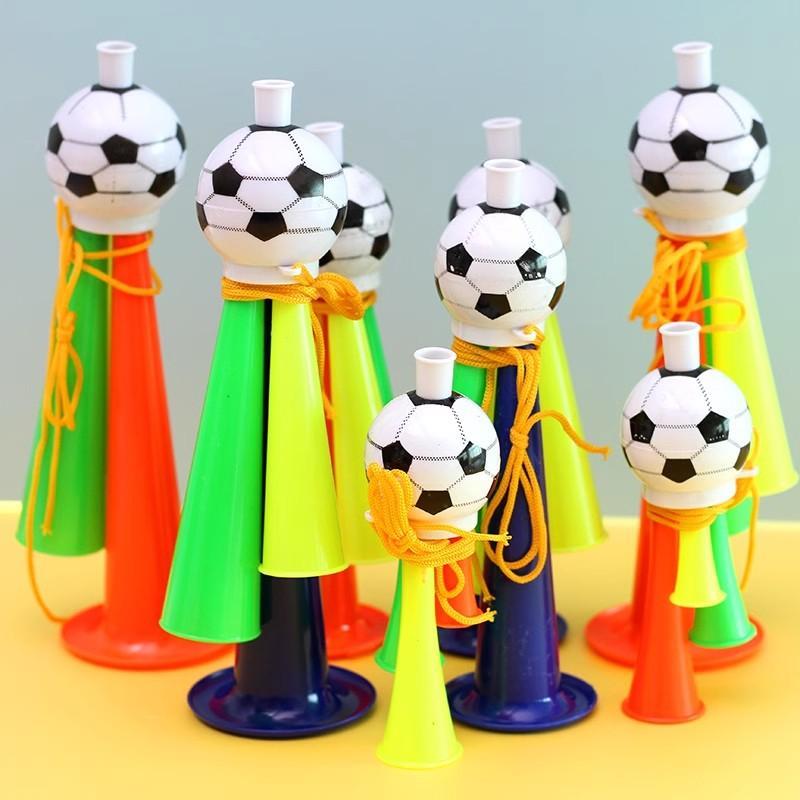 带绳小喇叭足球喇叭球场气氛道具儿童玩具学生学校运动会加油助威