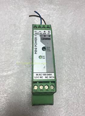菲尼克斯MINI-PS-1-240AC/24DC 1 电源 24V 1A