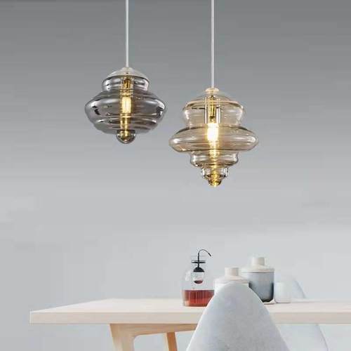 设计师玻璃吊灯艺术灯装饰酒店展厅艺术灯具楼梯吊灯北欧餐厅灯饰