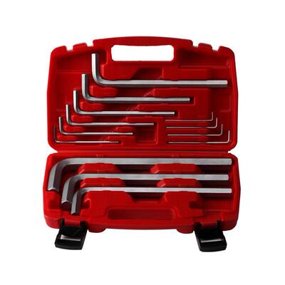 力易得13件套公制加长平头内六角扳手套装1.5-19mm E1586