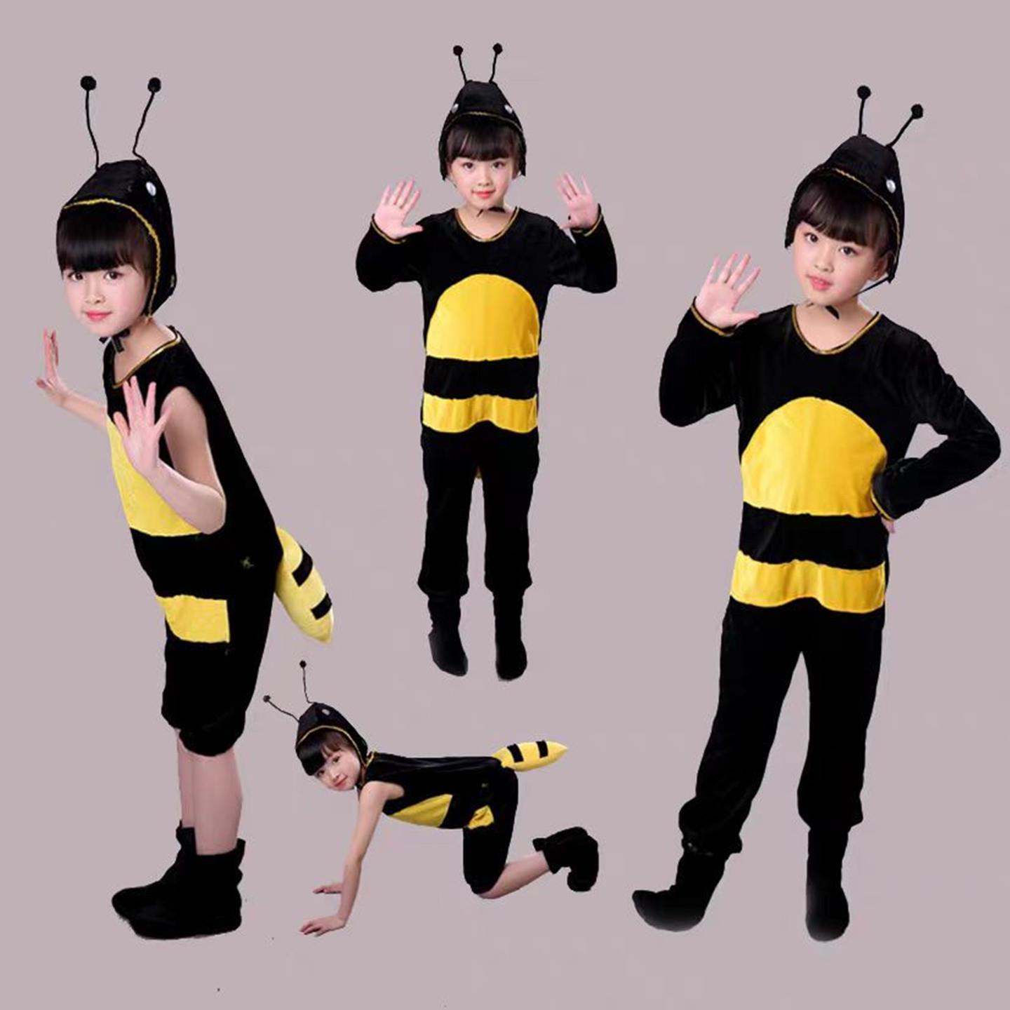 六一儿童动物小蚂蚁表演服装小蚂蚁演出服装幼儿蚂蚁过河舞蹈服装
