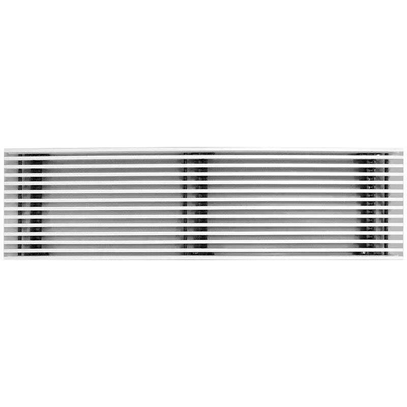 中央空调出风口极窄嵌入式隐形无边框内嵌百叶格栅回风口加长定制