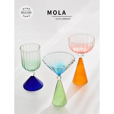Molaluna.Near。酒具创意玻璃鸡尾酒杯玛格丽特杯摇壶|尼克轩