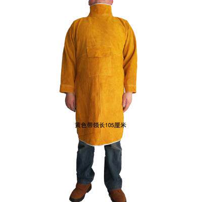 高档焊穿牛皮电焊服烧焊防烫反衣焊工围裙防电辐射焊工接作服防护