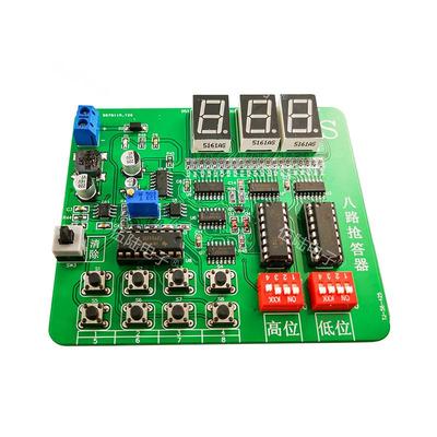 倒计时八路抢答器套件8路抢答99秒DIY电子制作焊接散件TJ-56-425