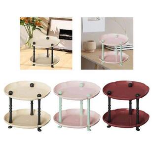 2 Tier Valet Tray,Vanity Organizer Storage Countertop Rack