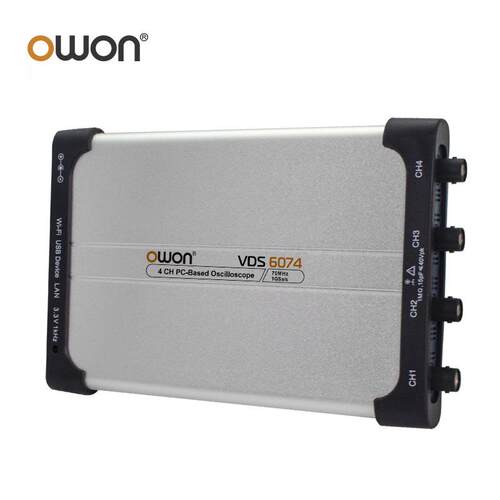 OWON VDS6000系列多平台二次开发四通道PC示波器VDS6074/VDS6104
