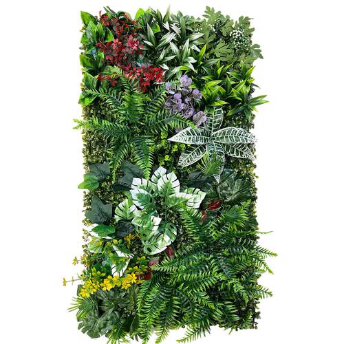 50×100cm人造仿真植物墙室内外墙面假绿植装饰婚庆展览门头阳台