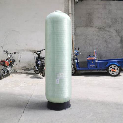 FRP tank东北吉林地下水除铁除锰5T玻璃钢过滤罐滨特尔离子交换罐