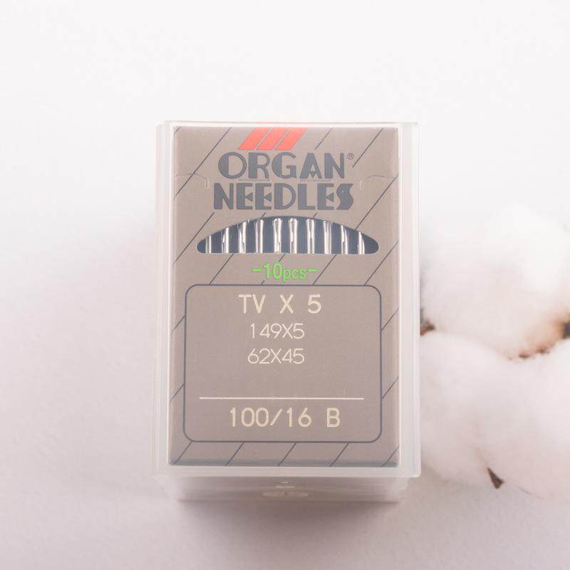 风琴机针TV*5 缝纫机针 双针链式机针 绷缝机机针埋夹机针 TVX5