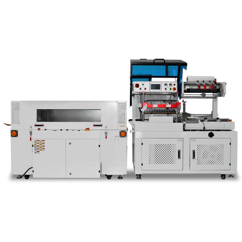 全自动热收缩包装机L型礼盒书本套膜封切机POF热缩膜包装机塑封机