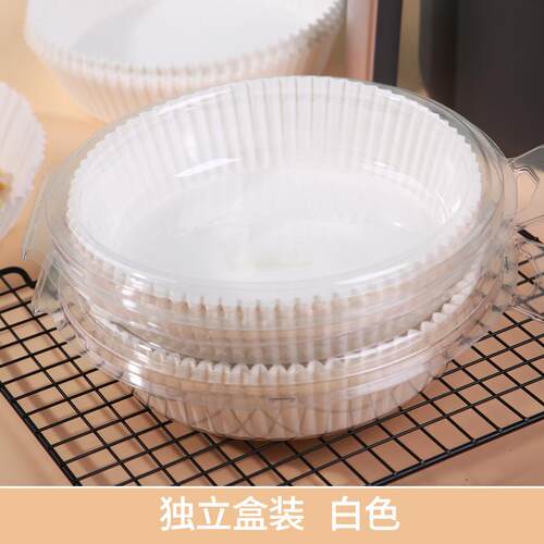 空气炸锅垫油纸家烘焙不粘防纸油托圆用形烘焙SH12纸盘炸锅碗硅纸