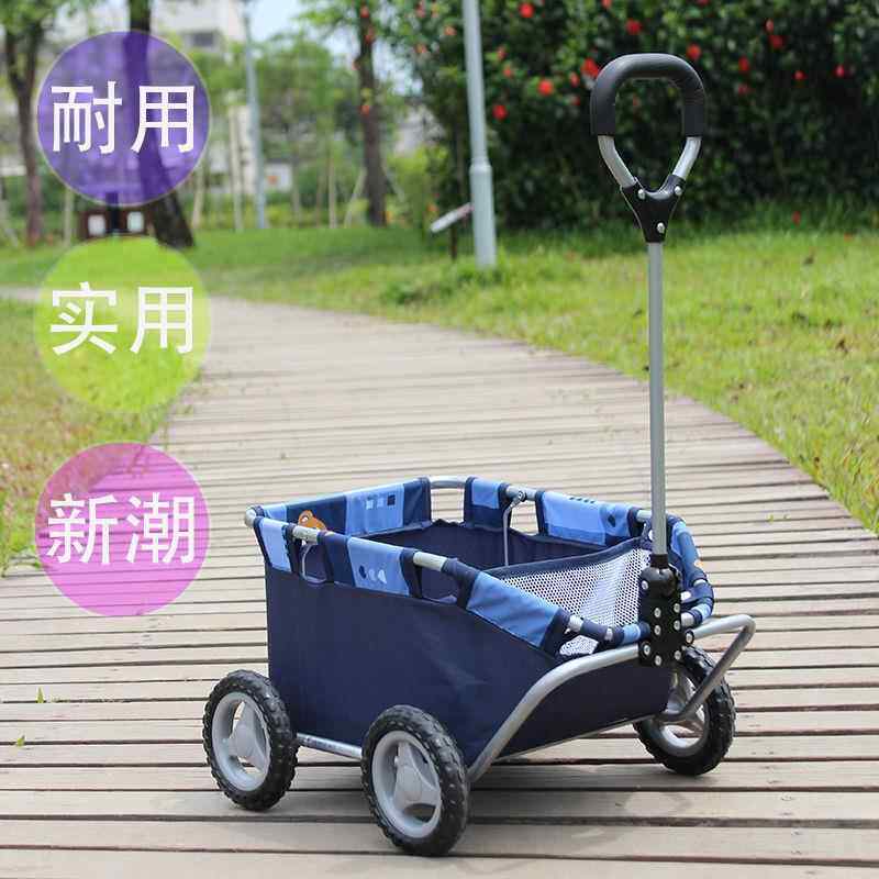宠物四轮小拉车玩具置物车宝宝玩具车过家家推拉车出游推车包邮