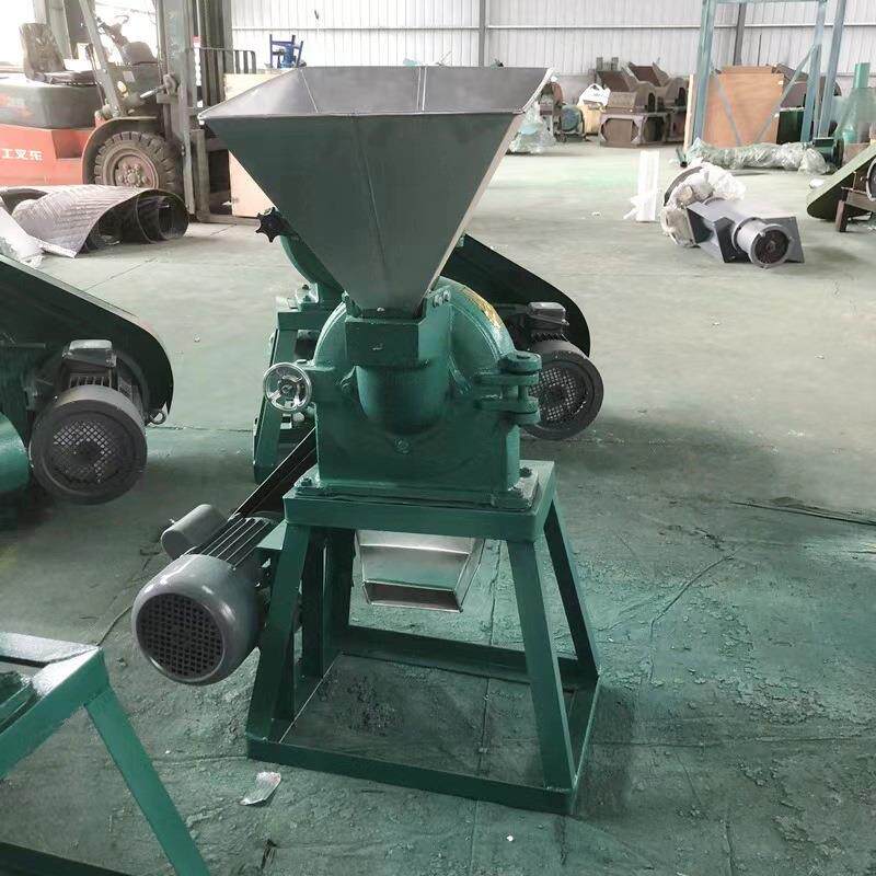 竹屑锯末制香粉碎机小型稻壳谷物粉碎机商用调料八角破碎机