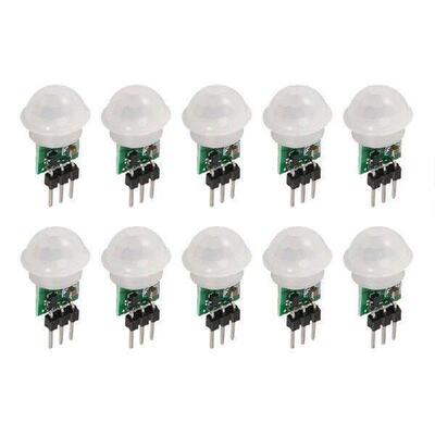 10Pcs AM312 Mini Human Sensor Module IR Pyroelectric