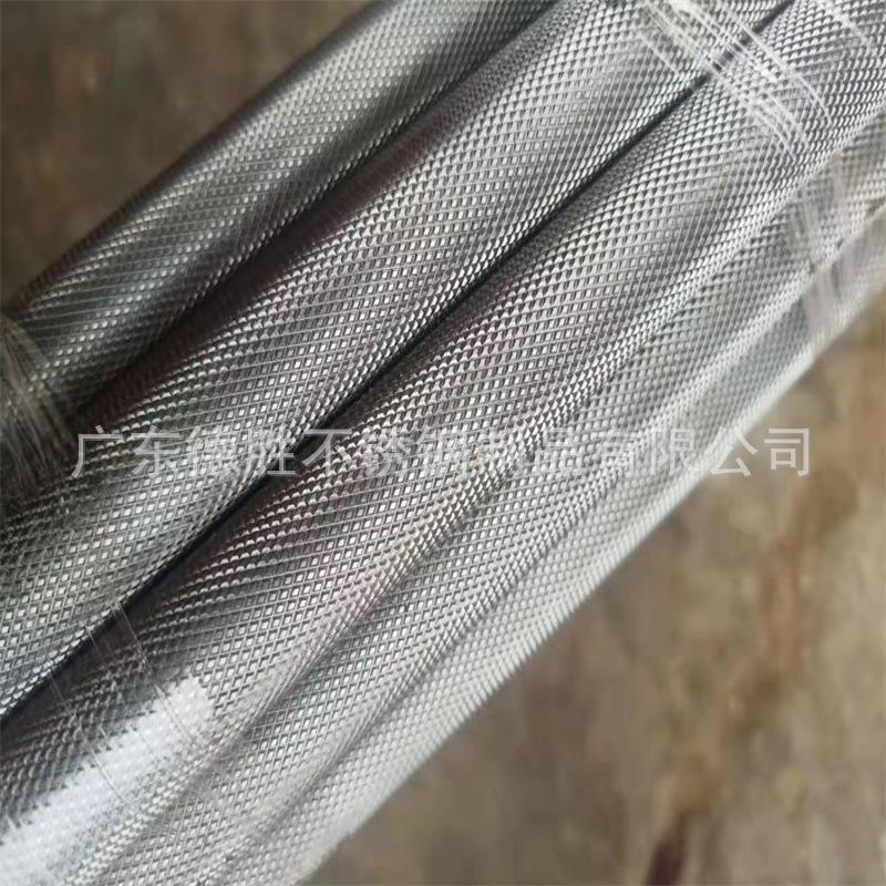 10mm不锈钢棒303cu 304f易车研磨棒 直纹滚花实心钢棒精密切割