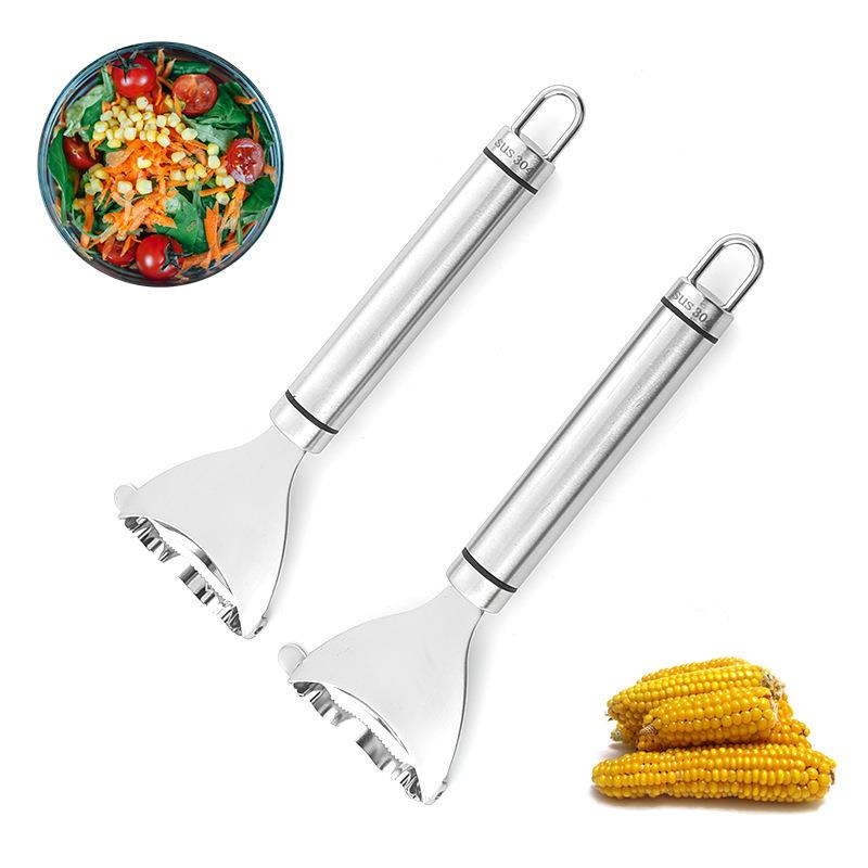 不锈钢玉米刨神器新款家用厨房小工具玉米粒剥离器玉米刨刀脱粒器
