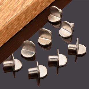 锌合金层板拖实心7字隔板钉衣柜活动木板支撑配件家俱置物架托 托