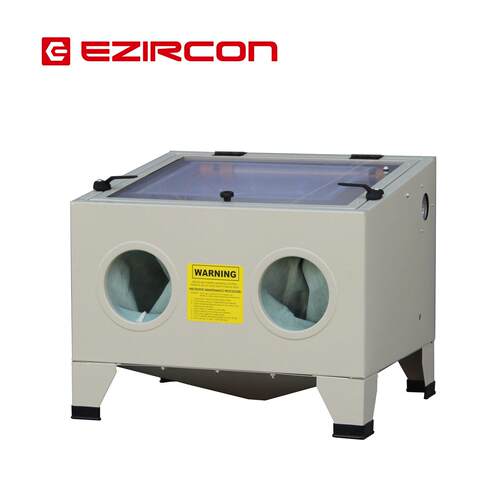 90L桌面式喷砂机便携小型高压90L升喷沙除锈机小形喷沙箱机器设备