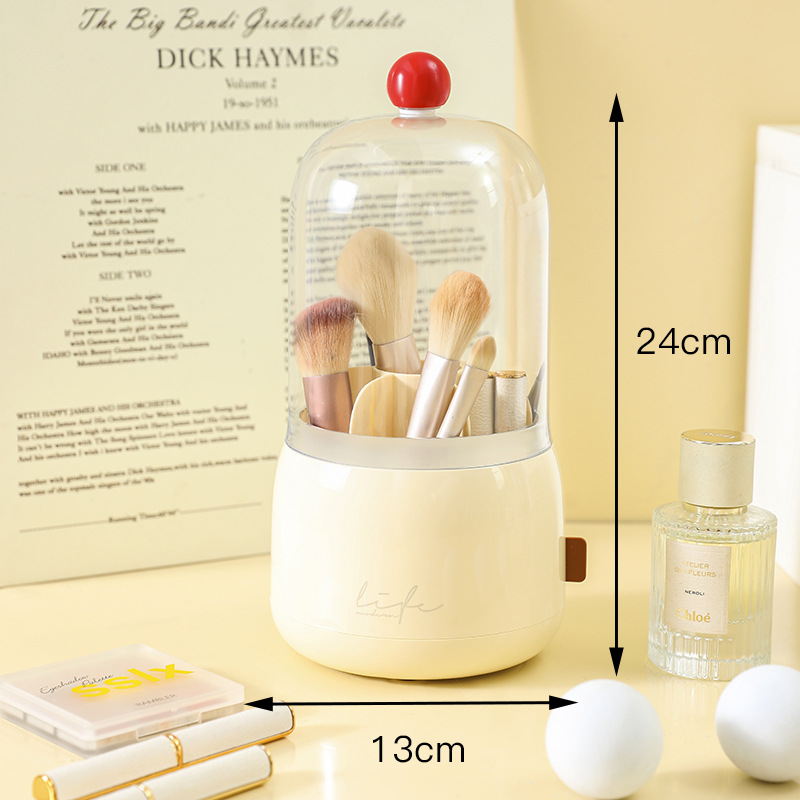 自主设计多巴胺化妆品梳妆台桶